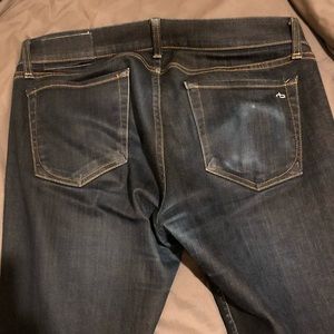 Rag and bone extra slim size 33 jeans - worn